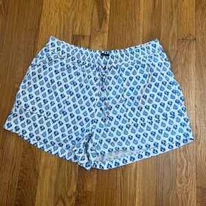 J.Crew Patterned Linen shorts